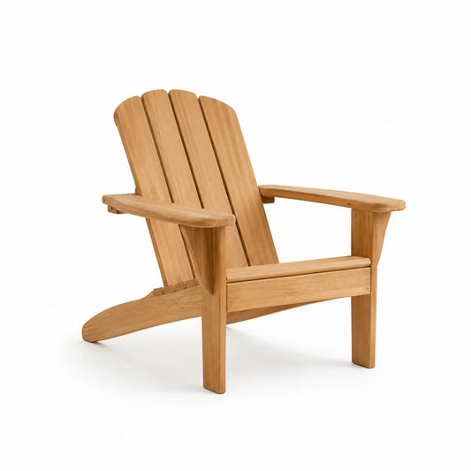 Krzesło ogrodowe z drewna teak 90x75x85 cm