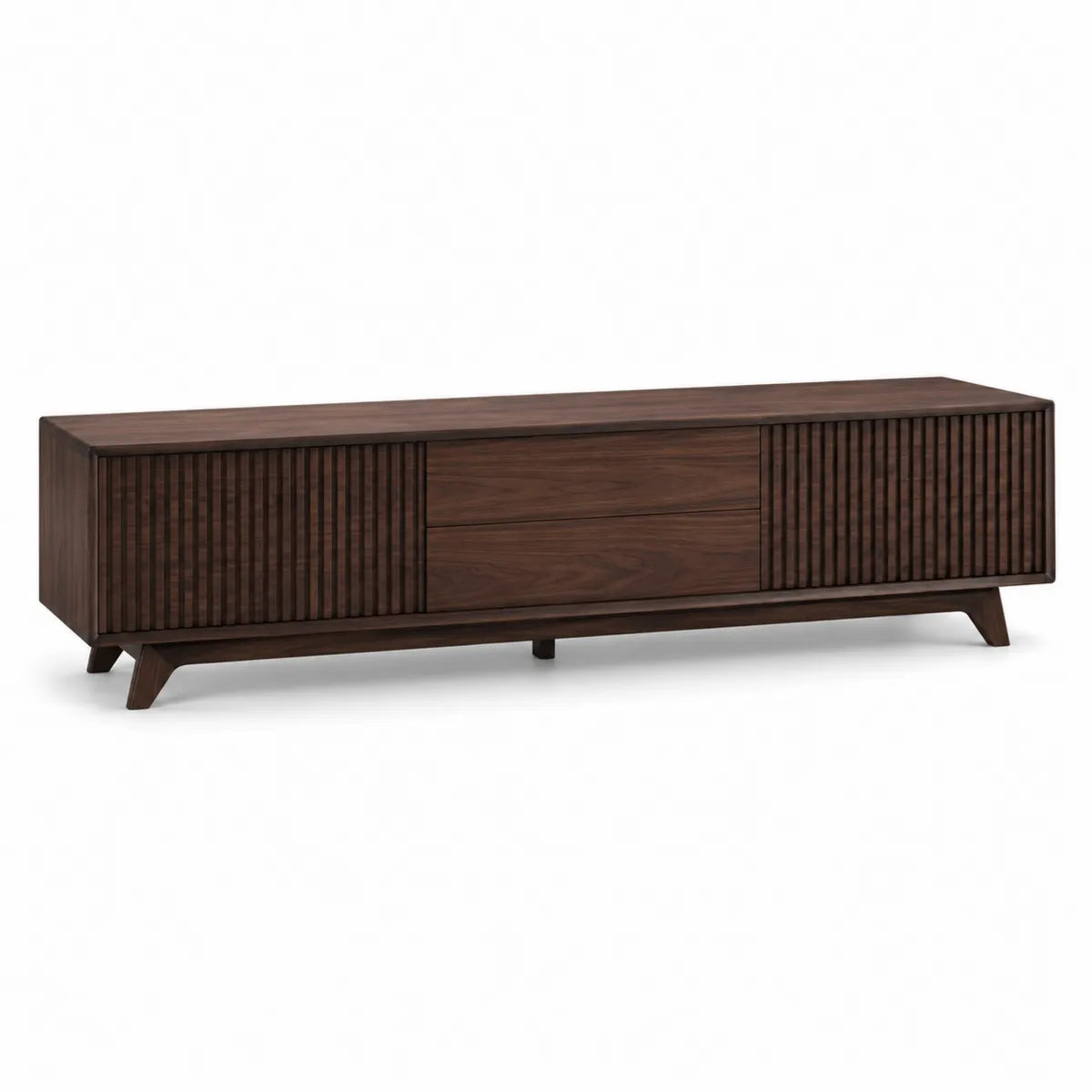 Szafka RTV drewniana orzechowa 180x45x50 cm