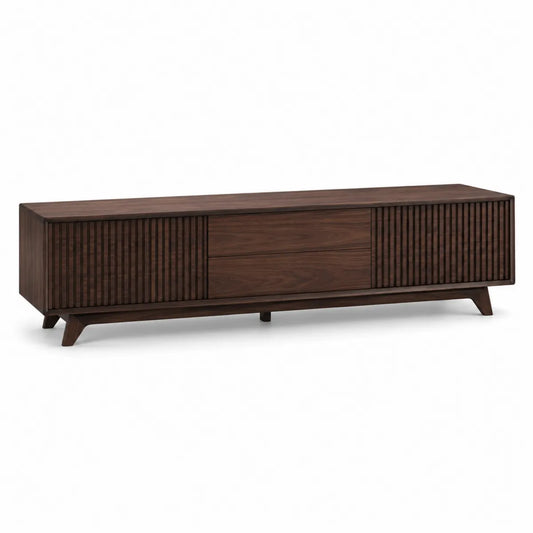 Szafka RTV drewniana orzechowa 180x45x50 cm